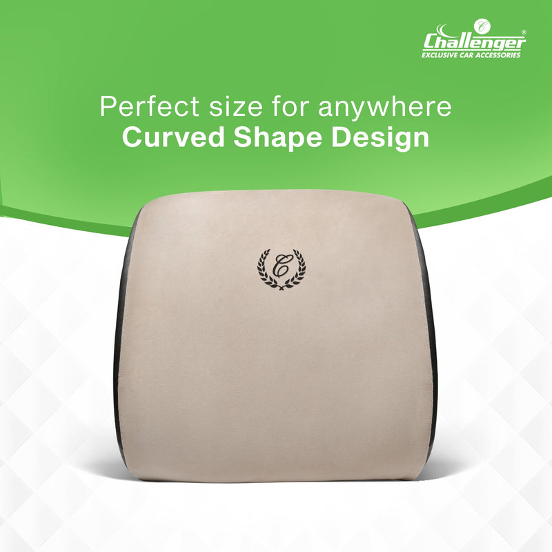 Challenger® 'L5 Orthopaedic Cushion' - Memory Foam Orthopaedic Cushion for Back Support