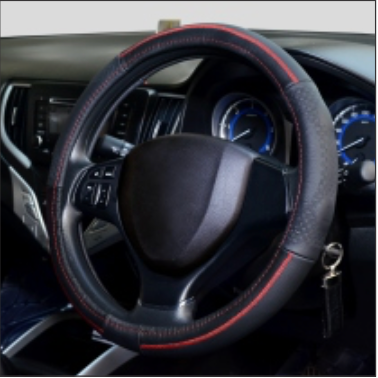 Challenger® Leather Steering Covers - 'Genuine Leather' Series (P-037)