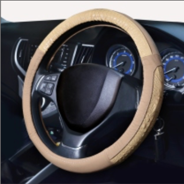 Challenger® Leather Steering Covers - 'Genuine Leather' Series (P-038)