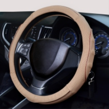Challenger® Leather Steering Covers - 'Genuine Leather' Series (P-040)