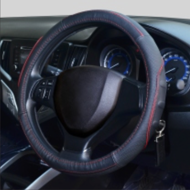Challenger® Leather Steering Covers - 'Genuine Leather' Series (P-041)